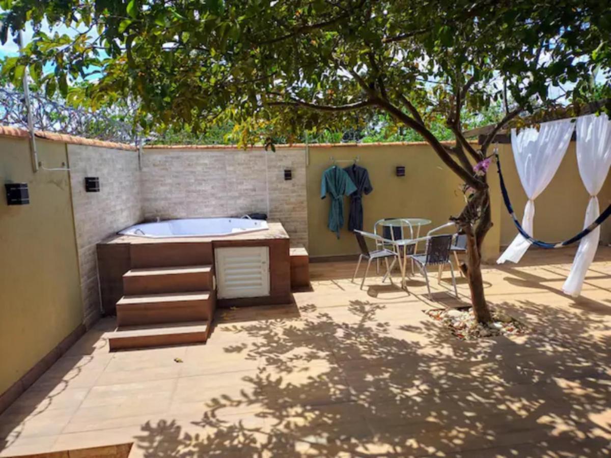 Casa Com Spa De Hidro, Aquecedor E Cromoterapia A 1,0 Km Do Centro Chapada dos Guimarães Exterior foto